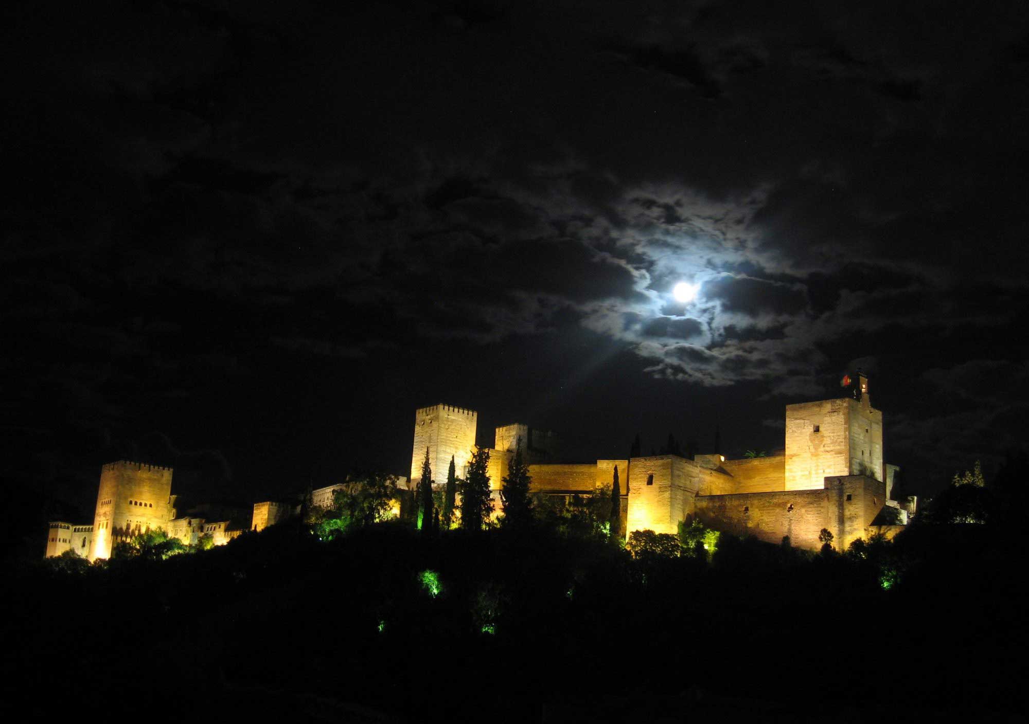 Book Night Route Legends of the Alhambra Granada